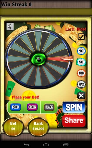 Raining Cash Roulette Free for Kindle