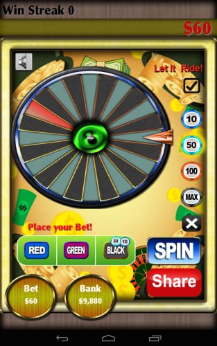 Raining Cash Roulette Free for Kindle