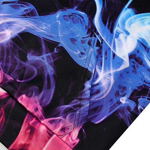 RAISEVERN Sudaderas con Capucha para niños Sudadera con Capucha con Estampado de Arco Iris en 3D Sudadera de Manga Larga para Fiesta, Senderismo, Camping