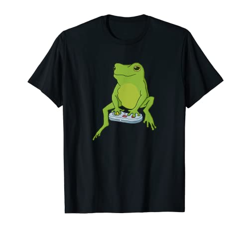 Rana Jugando Videojuego Divertido Gamer Frog Amphibian Lovers Camiseta