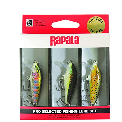 Rapala Kit de Trucha, Unisex-Adult, Multicolor, Talla única