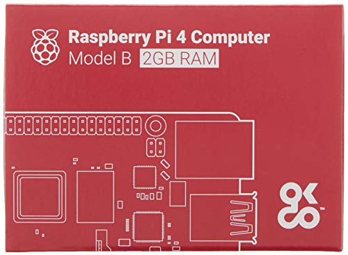 Raspberry Pi 4 Model B 2GB ARM-Cortex-A72 4x 1,50GHz, 2GB RAM, WLAN-ac, Bluetooth 5.0, LAN, 4x USB, 2x Micro-HDMI