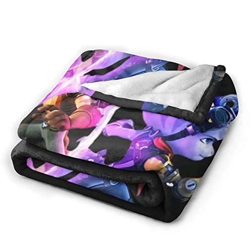 Ratchet & Clank Rift Apart - Manta de microfibra ultra suave para decoración del hogar, ligera para sofá cama de 50 x 40 pulgadas