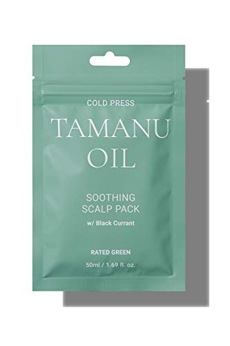 Rated Green Cold Press Tamaru Oil Soothing Scalp Pack W/Blackcurrant 50 ml