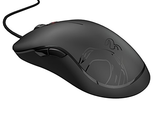 Raton Gaming Ozone M10 - Raton Ergonomico con Cable para Ordenador iniciarse - Sensor Optico, USB, Negro