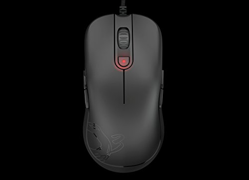 Raton Gaming Ozone M10 - Raton Ergonomico con Cable para Ordenador iniciarse - Sensor Optico, USB, Negro