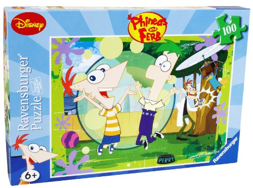 Ravensburger 10631 Disney Phineas y Ferb - Puzzle XXL (100 Piezas)