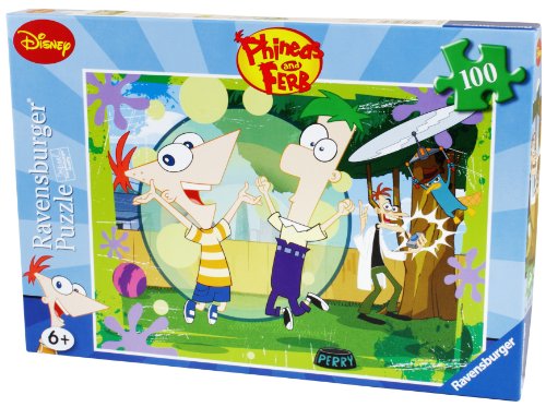 Ravensburger 10631 Disney Phineas y Ferb - Puzzle XXL (100 Piezas)