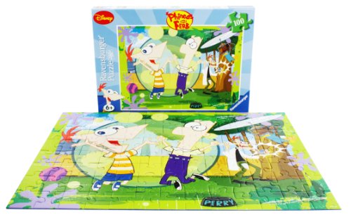 Ravensburger 10631 Disney Phineas y Ferb - Puzzle XXL (100 Piezas)