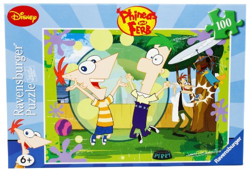 Ravensburger 10631 Disney Phineas y Ferb - Puzzle XXL (100 Piezas)
