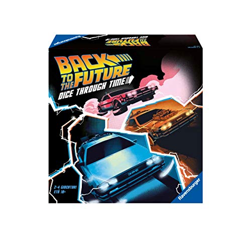 Ravensburger 26895 Back to The Future Versión Italiana, Light Strategy Game, 2-4 Jugadores, Edad Recomendada 10 +