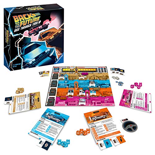 Ravensburger 26895 Back to The Future Versión Italiana, Light Strategy Game, 2-4 Jugadores, Edad Recomendada 10 +