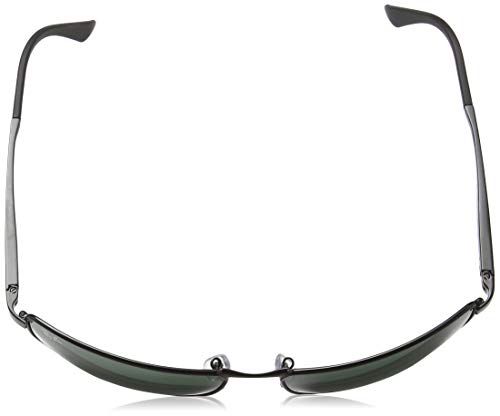 Ray-Ban Gafas de sol Para Hombre RB3498-002/71: Negro brillante - 64mm