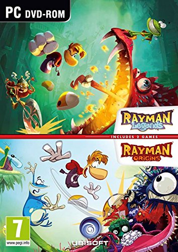 Rayman Legends and Rayman Origins Double Pack PC DVD (New)