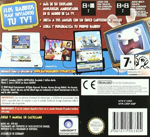 Rayman Raving Rabbids TV Party