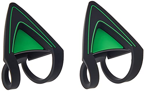 Razer - Kitty Ears para auriculares Kraken, compatible con los modelos 2019, TE y X, diseño Individual, color verde