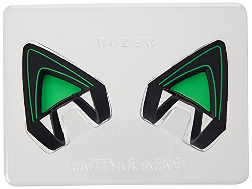 Razer - Kitty Ears para auriculares Kraken, compatible con los modelos 2019, TE y X, diseño Individual, color verde