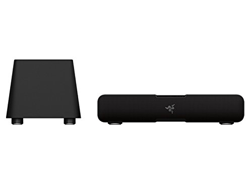 Razer Leviathan altavoz soundbar 2.1 canales 60 W Negro Inalámbrico - Barra de sonido (2.1 canales, 60 W, 30 W, 8 Ω, 1,88 cm (0.74"), 1,9 cm)
