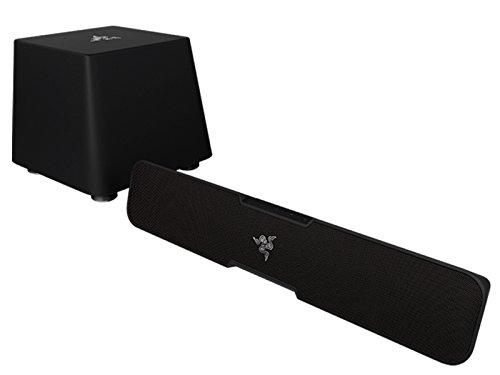 Razer Leviathan altavoz soundbar 2.1 canales 60 W Negro Inalámbrico - Barra de sonido (2.1 canales, 60 W, 30 W, 8 Ω, 1,88 cm (0.74"), 1,9 cm)