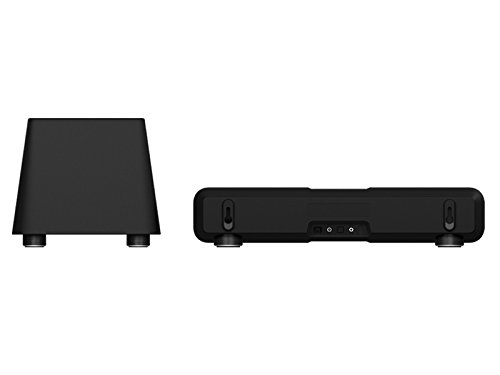 Razer Leviathan altavoz soundbar 2.1 canales 60 W Negro Inalámbrico - Barra de sonido (2.1 canales, 60 W, 30 W, 8 Ω, 1,88 cm (0.74"), 1,9 cm)