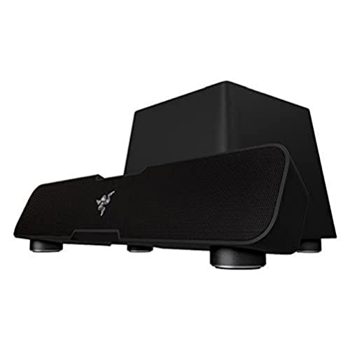 Razer Leviathan altavoz soundbar 2.1 canales 60 W Negro Inalámbrico - Barra de sonido (2.1 canales, 60 W, 30 W, 8 Ω, 1,88 cm (0.74"), 1,9 cm)