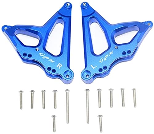 Rc Código fijo de suspensión de aleación de automóviles, compatible con Traxxas 1/7 Corredor desierto ilimitado Udr , Mount Servo Toder, Accesorios de carreras de juguetes, 4 colores ( Color : Black )