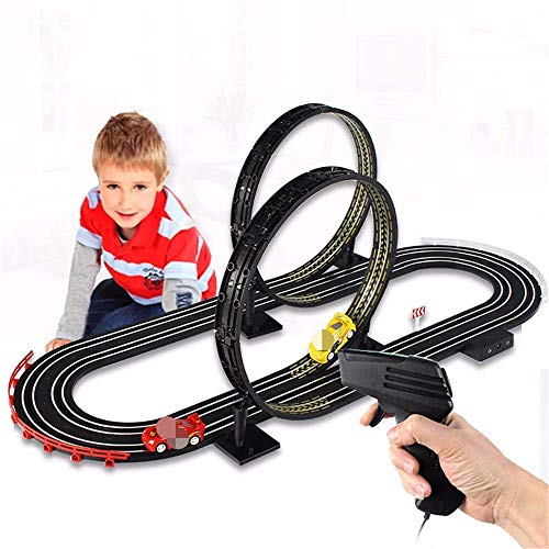RC Toy Racing Track 1:64 Toy Car Track Car Electric Remote Control Track Racing 360 Swirling Double Competition Sport Toy