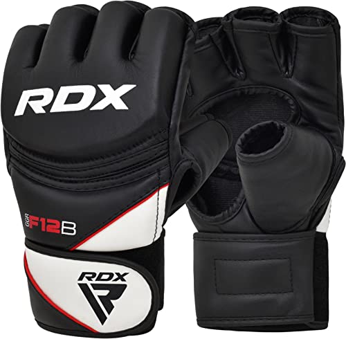 RDX Maya Cuero MMA UFC Guantes Lucha Libre Sparring Artes Marciales Guantillas Entrenamiento Grappling