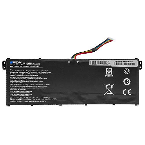 RDY Batería para Acer Aspire ES1-523-44QS ES1-523-45LC ES1-523-46M4 ES1-523-46TK ES1-523-46ZB ES1-523-47XW ES1-523-49C0 (2200mAh 11.4V)