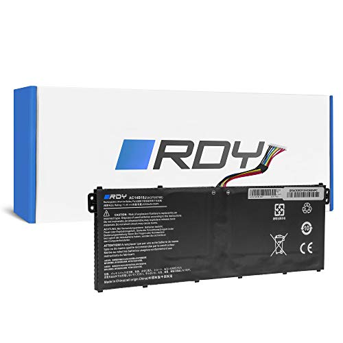 RDY Batería para Acer Aspire ES1-523-44QS ES1-523-45LC ES1-523-46M4 ES1-523-46TK ES1-523-46ZB ES1-523-47XW ES1-523-49C0 (2200mAh 11.4V)
