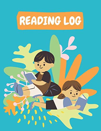 Reading Log For Kids: Book Review Journal, A Simple Guided Notebook For Kids (Beginners)