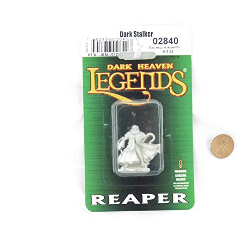Reaper Miniatures Dark Stalker #02840 Dark Heaven Legends - Figura de metal sin pintar