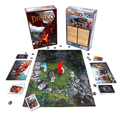 Rebel Games Drako: Dragons and Dwarves Board Game