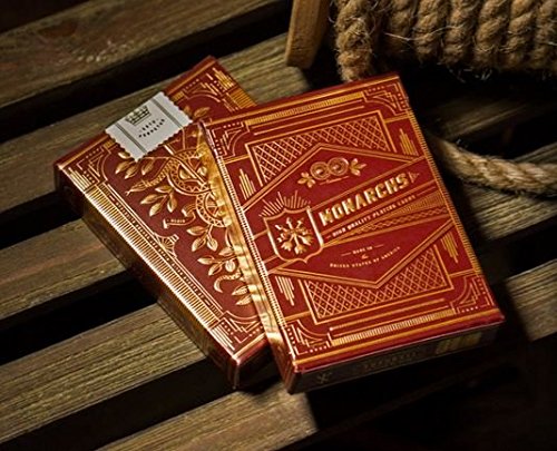Red Monarchs Playing Cards by Theory 11 (single mak) Versión 2