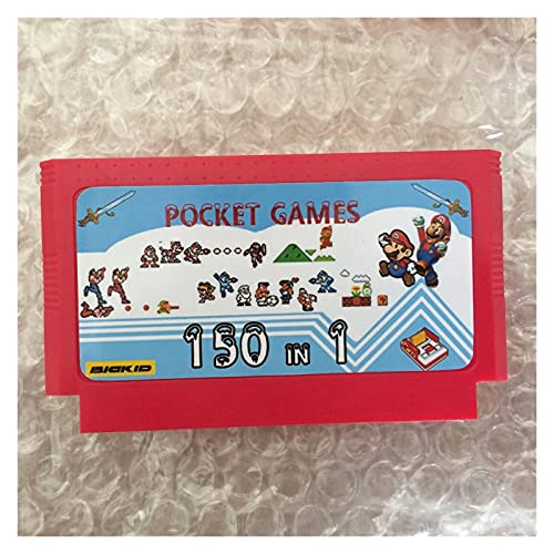 Red plum GAOHEREN 150 en 1 Lista Completa Juego de Bolsillo 60 Pin Tarjeta de Juego para Jugador de Juegos de 8 bits GHR