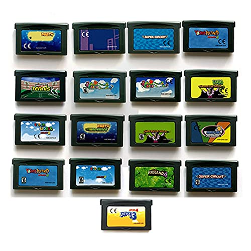 Red plum GAOHEREN Serie Supermarioo Advance 1 2 3 4 Tarjeta de Cartucho de Memoria Ajuste para 32 bits EUR EUR Accesorios de Consola de Videojuegos GHR (Color : Mari Power Tennis)