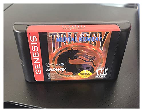 Red plum GAOHEREN Ultimate Mortal Kombat Trilogy 57 People Fighting 16 Bit MD Tarjeta de juego para Sega Genesis Console! GHR (Color: For Genesis USA)