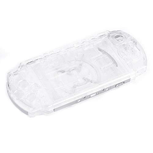 Reemplazo de la Carcasa Completa Consola del Juego Cubierta de la Carcasa Cubierta Trasera Piezas de reparación para el Sistema PSP 3000 / Playstation Portable 3000(Plata)