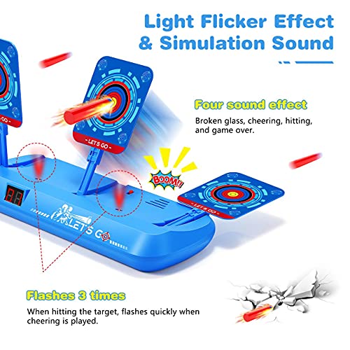 Regalos para Niños de 8 910 11 12 Años, Diana Nerf para Niños Juguete Niño 5-15 Años Regalos Cumpleaños Niños Fornite Juguetes Regalos Niñas 5 6 7 8 Años Objetivo Nerf Juguete Niño Navidad