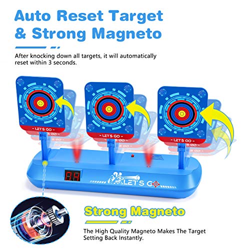 Regalos para Niños de 8 910 11 12 Años, Diana Nerf para Niños Juguete Niño 5-15 Años Regalos Cumpleaños Niños Fornite Juguetes Regalos Niñas 5 6 7 8 Años Objetivo Nerf Juguete Niño Navidad