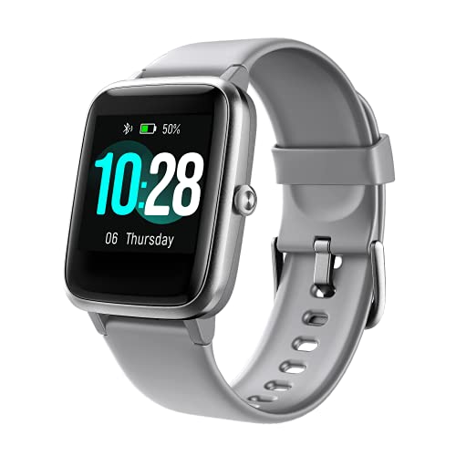Reloj Inteligente , reloj Smartwatch con Reloj Deportivo Podómetro Cardiaco Monitor Natación Impermeable 5ATM, Smartwatch Esfera de Reloj de DIY, Pulsera Actividad Para Android IOS regalo