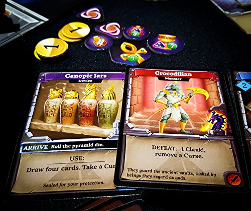 Renegade Games 808 Clank: The Mummy'S Curse - Juego de Mesa (Contenido en alemán)