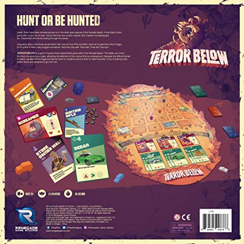 Renegade Games 878 Terror Below - Juego de Mesa