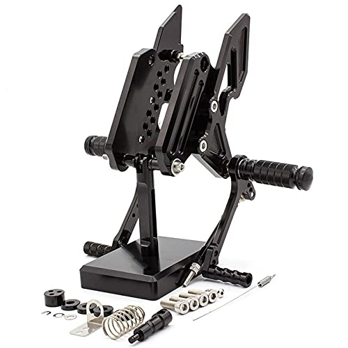 ReposapiéS para Moto Juego De La Parte Trasera De Retrougamiento De Retrougamiento De GP Shift Revertida Ajustes Ajustables para Suzuki GSX250R GSX150R GSX 250R 2016-2018 Estriberas De Motocicleta