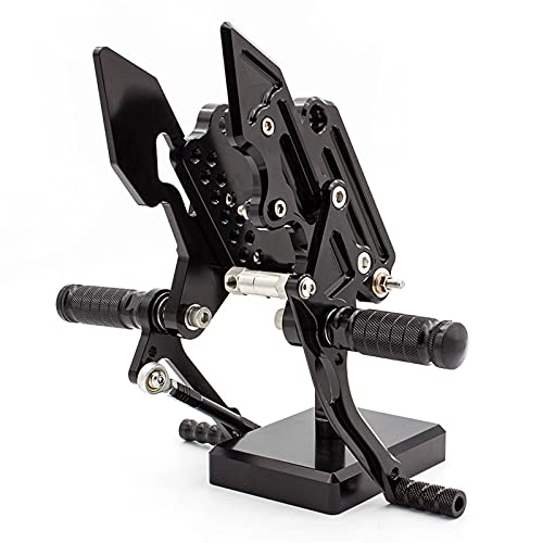 ReposapiéS para Moto Juego De La Parte Trasera De Retrougamiento De Retrougamiento De GP Shift Revertida Ajustes Ajustables para Suzuki GSX250R GSX150R GSX 250R 2016-2018 Estriberas De Motocicleta