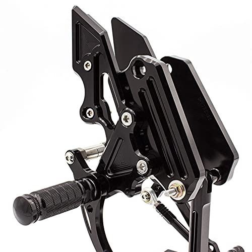 ReposapiéS para Moto Juego De La Parte Trasera De Retrougamiento De Retrougamiento De GP Shift Revertida Ajustes Ajustables para Suzuki GSX250R GSX150R GSX 250R 2016-2018 Estriberas Moto ReposapiéS