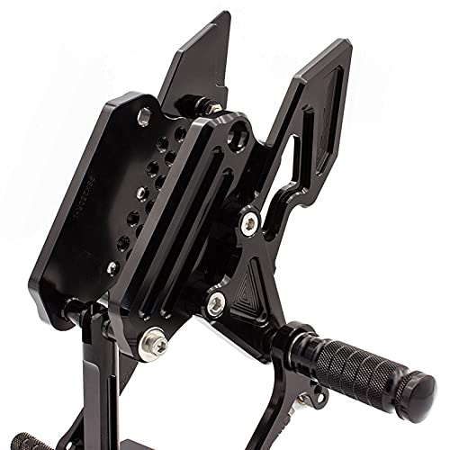 ReposapiéS para Moto Juego De La Parte Trasera De Retrougamiento De Retrougamiento De GP Shift Revertida Ajustes Ajustables para Suzuki GSX250R GSX150R GSX 250R 2016-2018 Estriberas Moto ReposapiéS