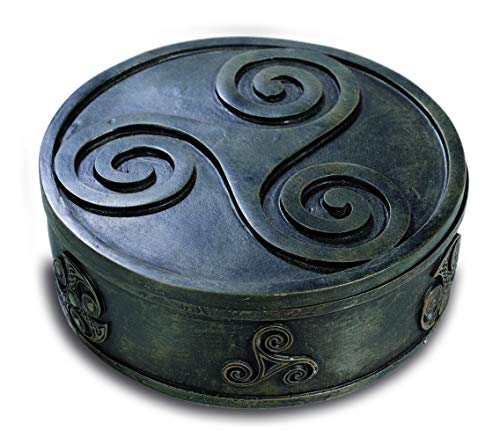 Reproduction Heroic Fantasy - Caja triskel (12/12/4,5 cm)