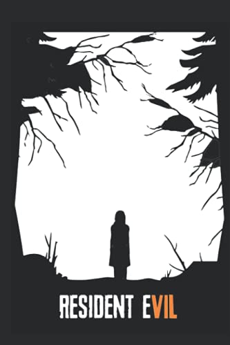 Resident Evil Notebook: 7 Vii Art - Letter Size 6 x 9 inches, 110 wide ruled pages.