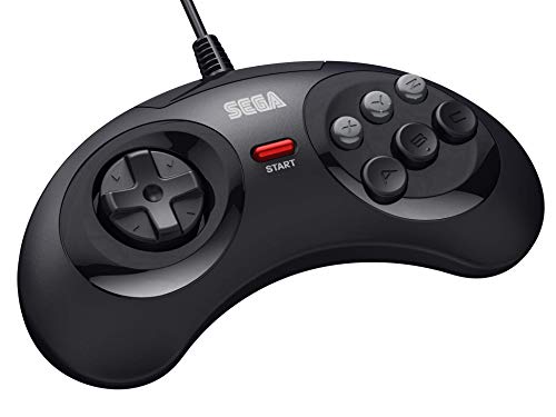 Retro-Bit Sega - MD Mini 6-B USB, Negro [Sega Megadrive 32X]